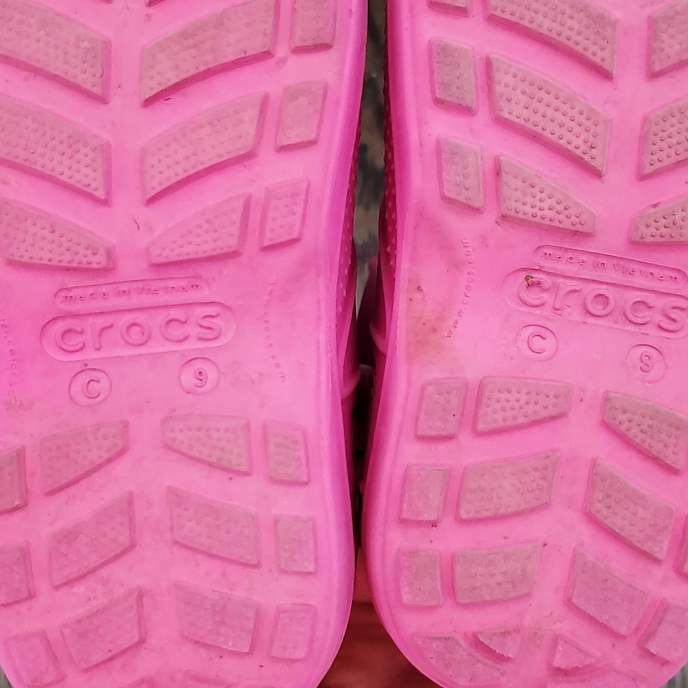 Crocs - Hello Kitty Pink Rain / Rubber Boot Toddler Size 9C - Picture 5 of 5